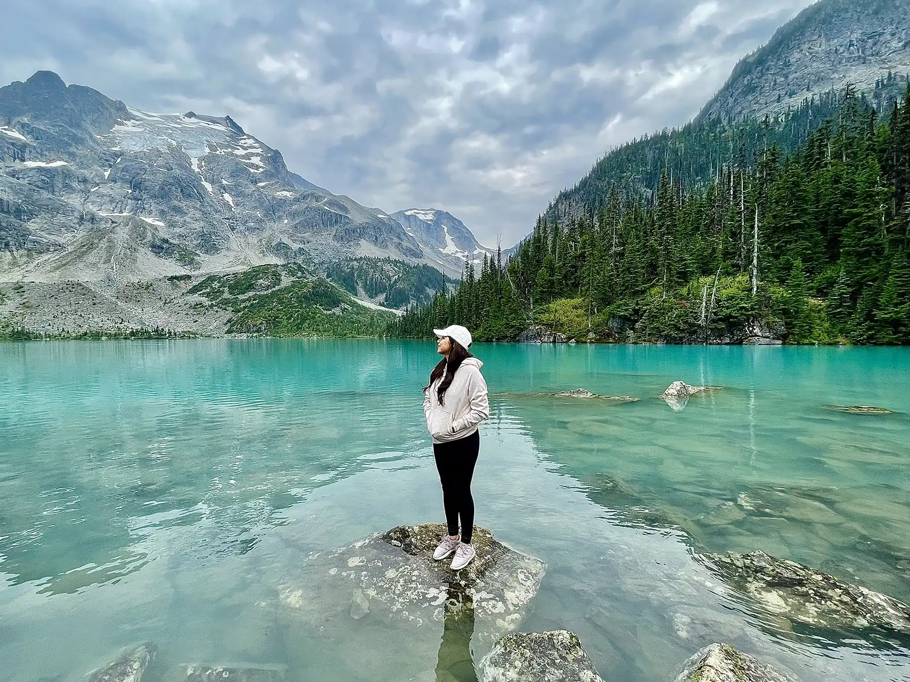 Summer Hiking Joffre Lakes