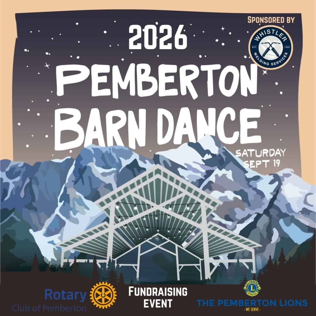 Pemberton Barn Dance 2026 Event Poster