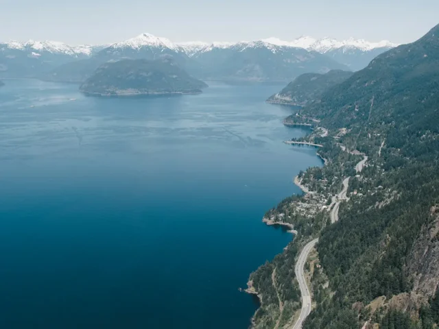 Sea to Sky Highway BC Canada