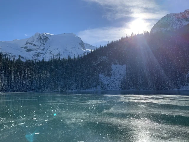 Winter Joffre Lakes Provincial Park - Pemberton, BC