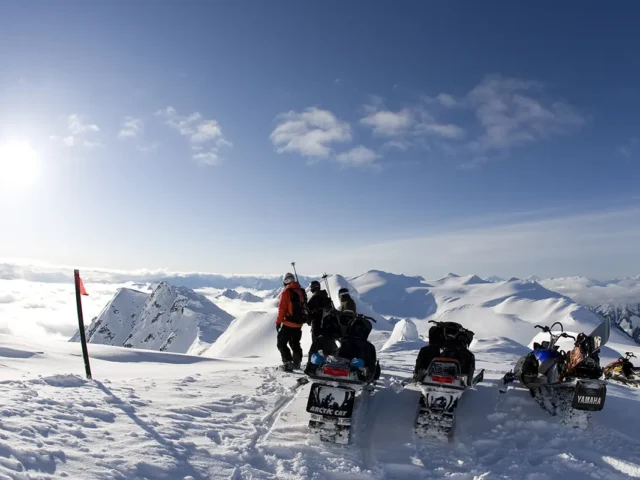 Alpine Snowmobiling Pemberton Canada