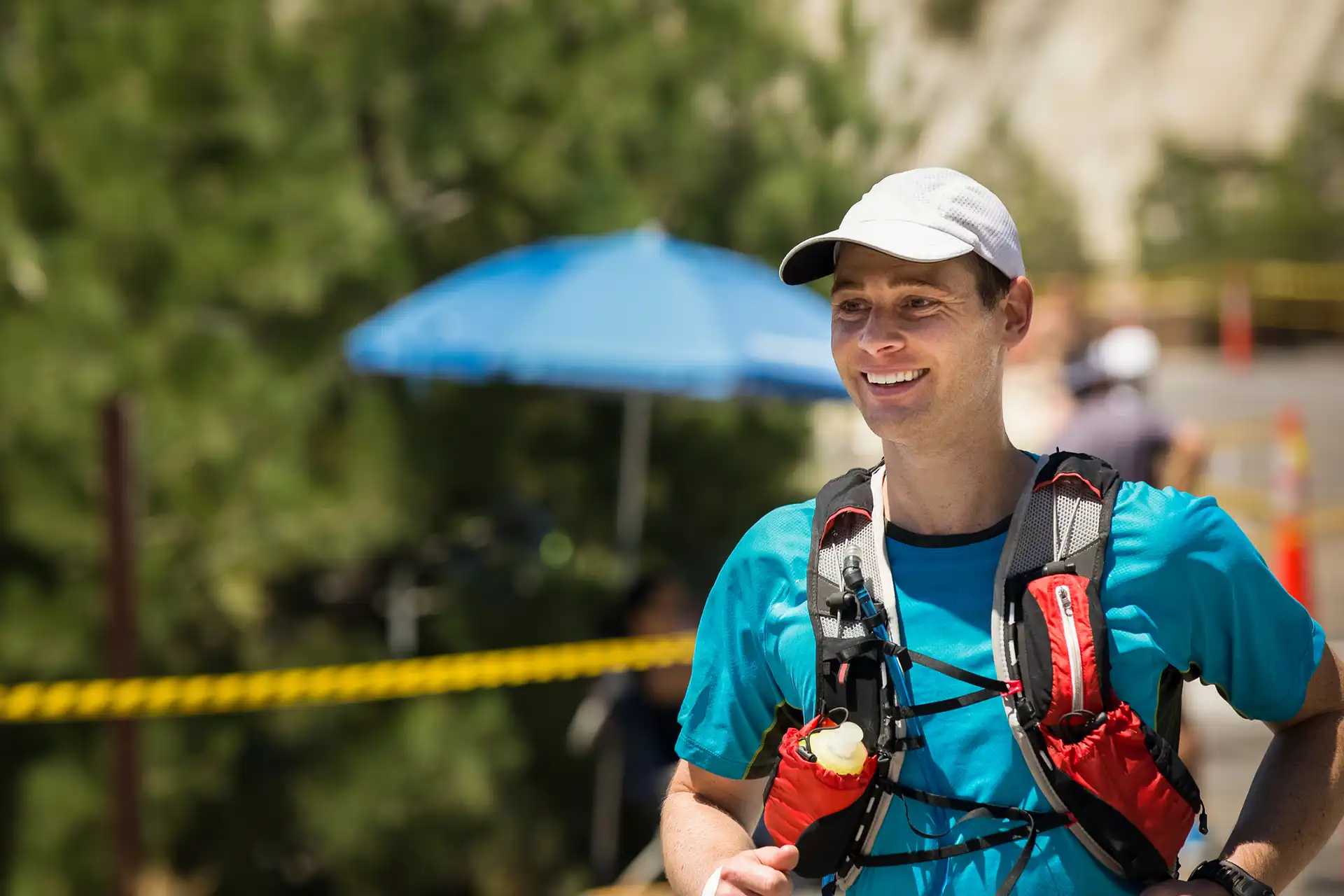 Marathon Runner at Whistler 50 Relay Race
