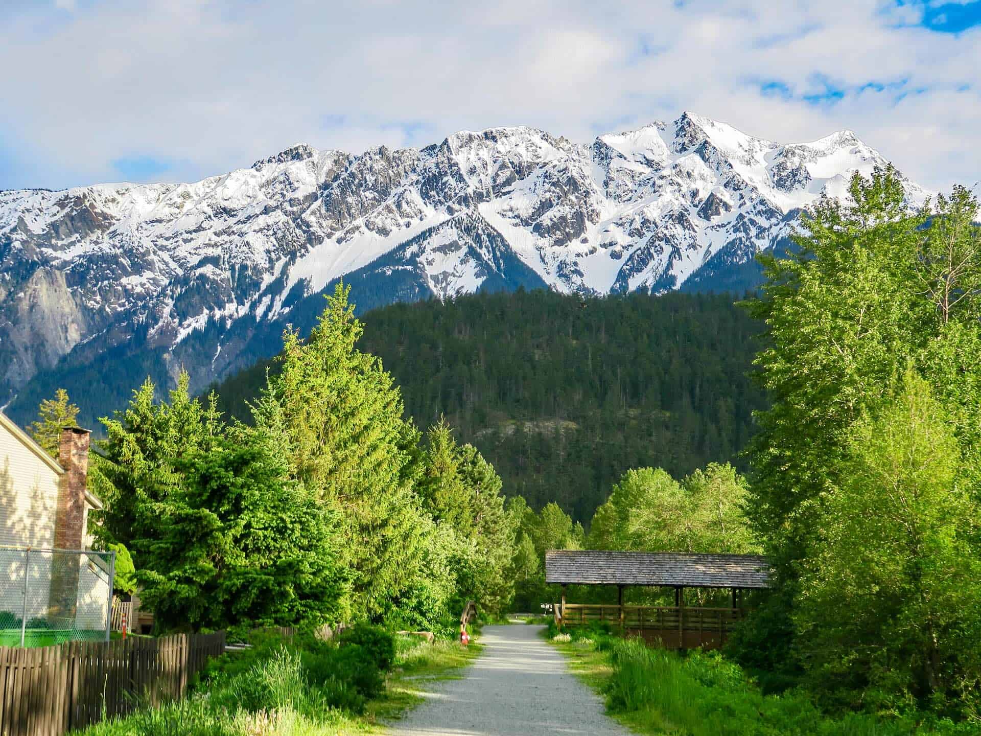 Pemberton, a charming village in British Columbia, Canada.